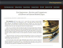 Tablet Screenshot of firstimpressions.websitedesigningamarillo.com