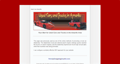 Desktop Screenshot of carmart.websitedesigningamarillo.com